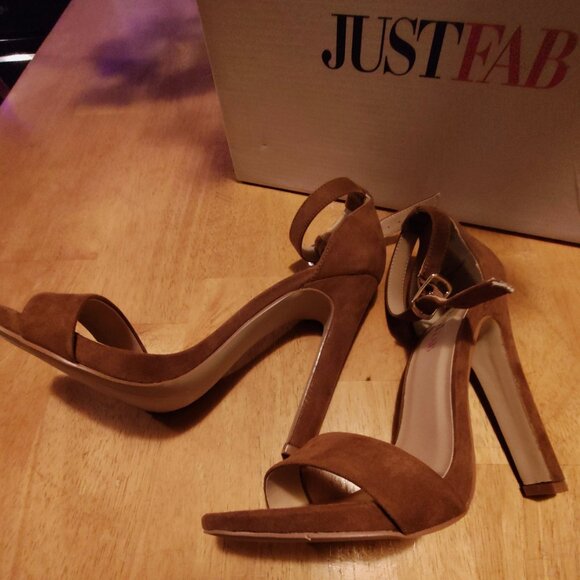 EUC Just Fab Whiskey High Heels. Size 7. SHIPS FREE - Picture 2 of 6